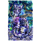 Original Painting - Cat on the Fence